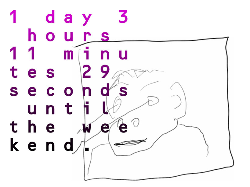 Typical tablet layout