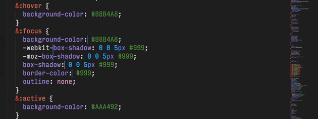 Animated demonstration of plugin usage.